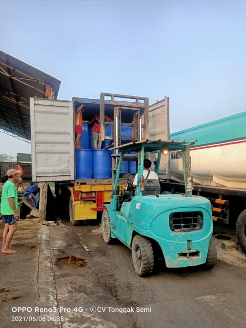 Mitra Binaan PT PAL Indonesia (Persero), CV Tonggak Semi Turut Kontribusi dalam Penanganan Covid-19 dengan Menjadikan Tetes Tebu sebagai Bahan Baku Hand Sanitizer