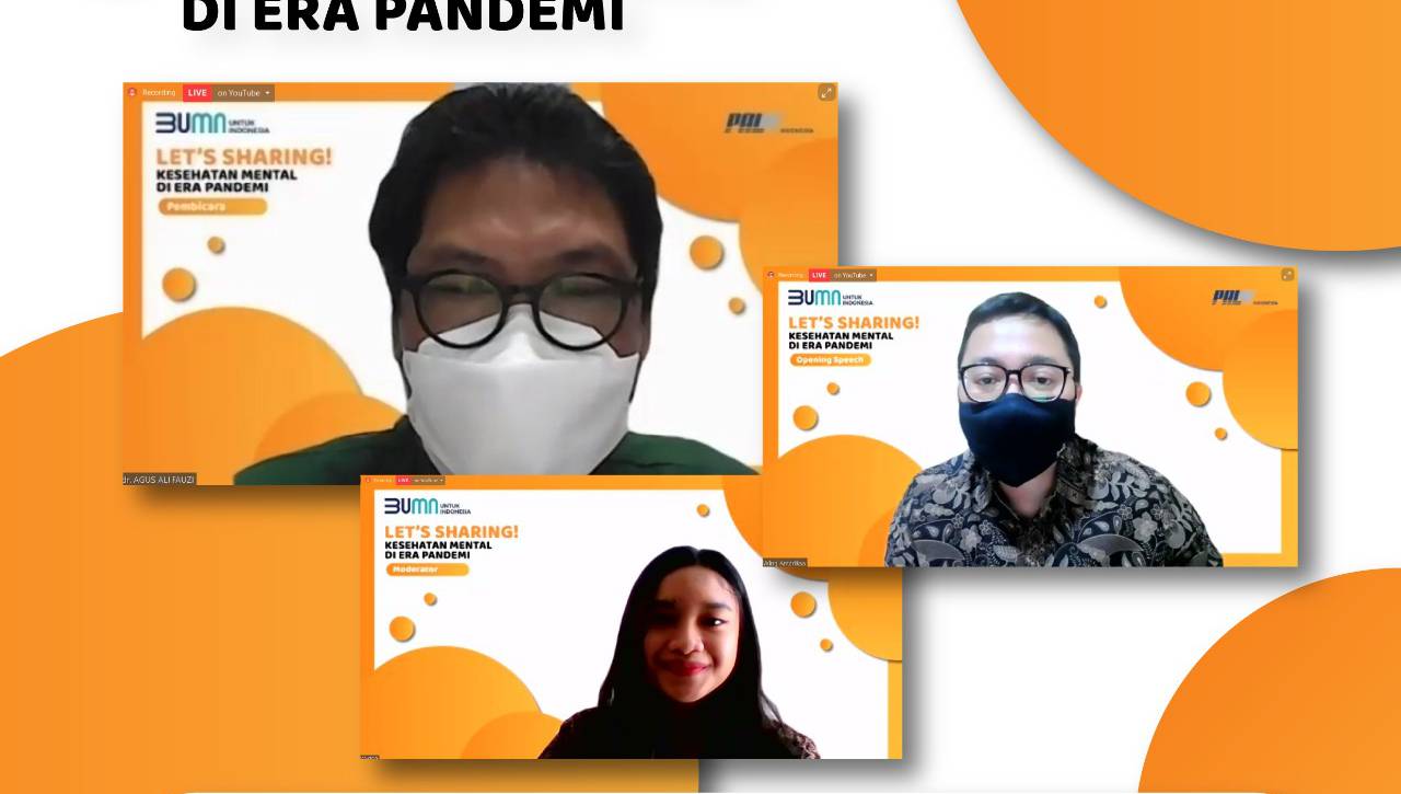 Salam Sehat! PT PAL Indonesia (Persero) Gelar Webinar Guna Menjaga Kesehatan Mental di Era Pandemi