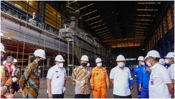 Dukungan Terhadap Industri Dalam Negeri, Wakil Menteri Pertahanan RI Lakukan Kunjungan ke PT PAL Indonesia (Persero)