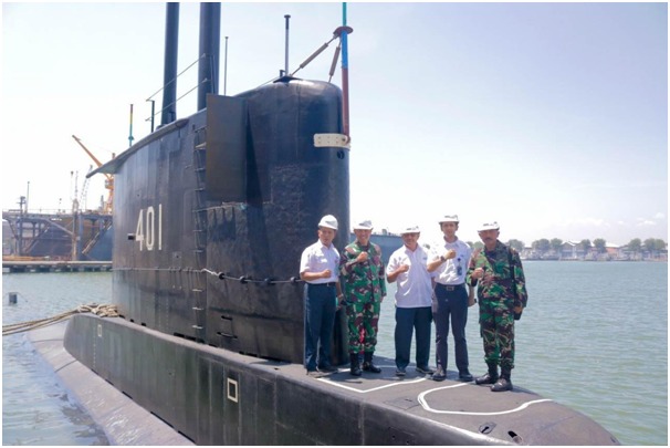 Monitoring Overhaul KRI CAKRA-401, PT PAL Indonesia (Persero) terima Kunjungan Irjenal