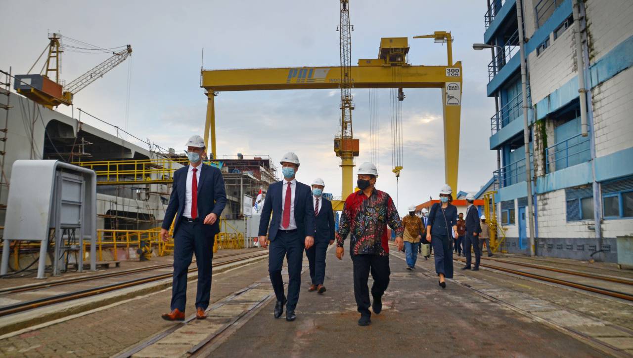 Perkuat Global Supply Chain, Menlu Denmark Kunjungi PAL