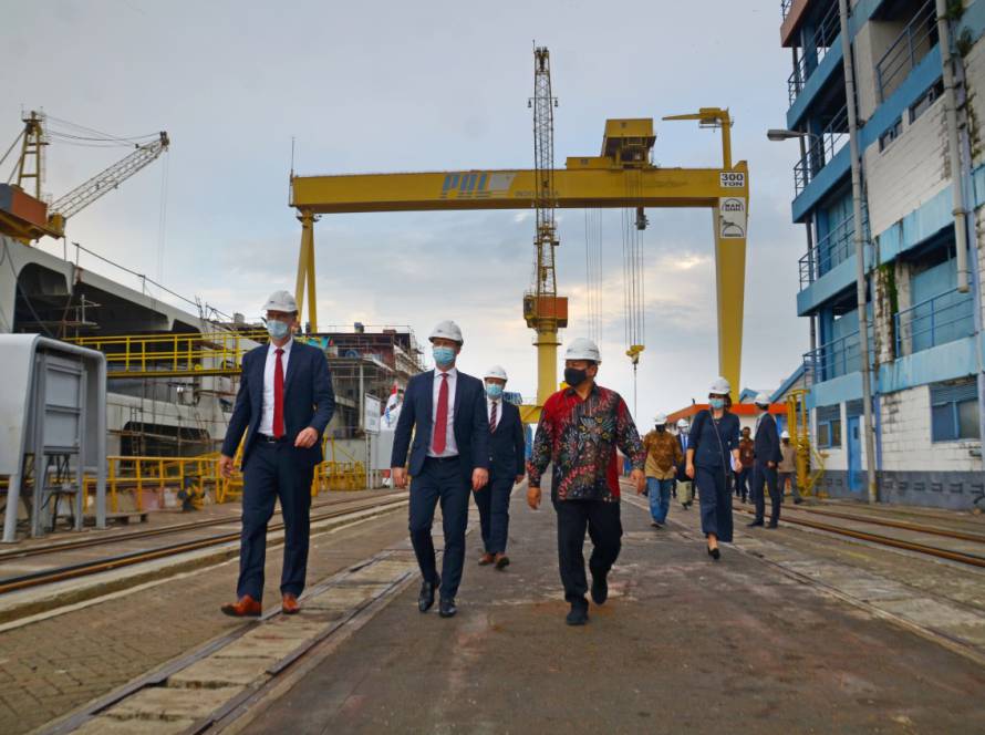 Perkuat Global Supply Chain, Menlu Denmark Kunjungi PAL
