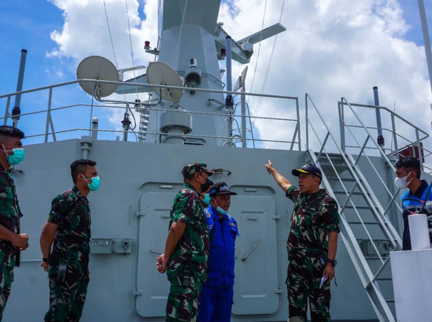 Detik-Detik Jelang Serah-Terima, Kapal BRS Laksanakan Commodore Inspection