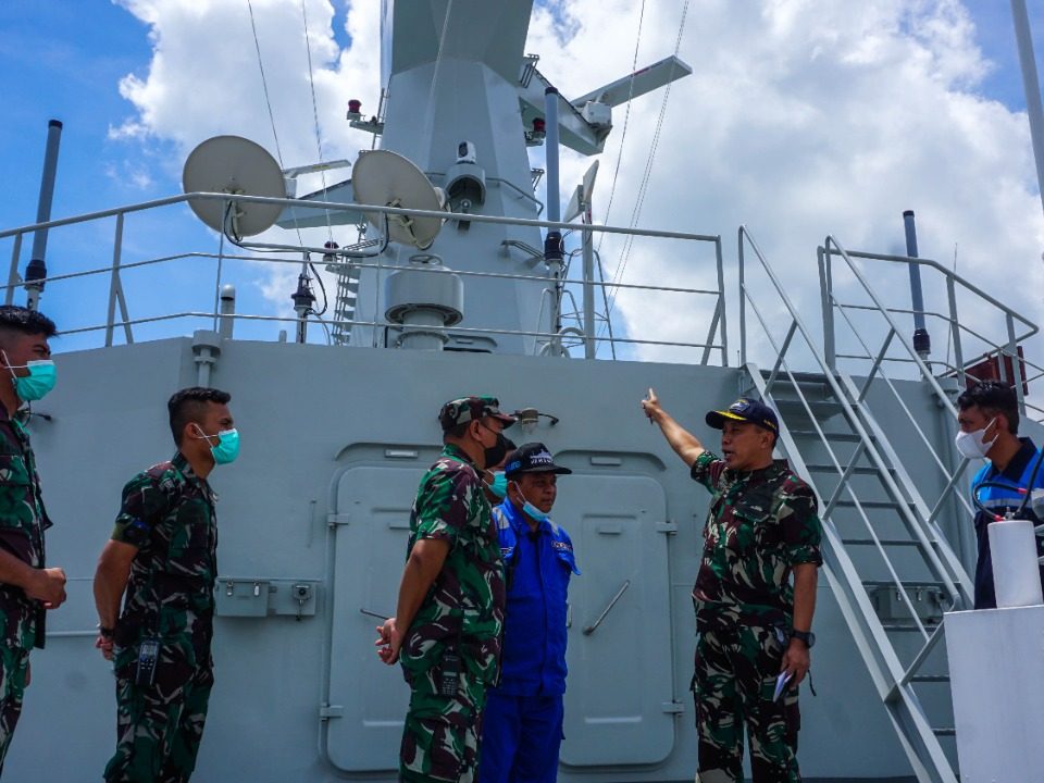 Detik-Detik Jelang Serah-Terima, Kapal BRS Laksanakan Commodore Inspection