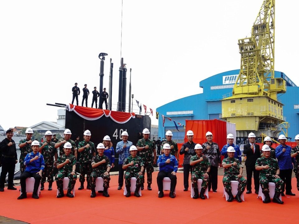 Rampungkan Overhaul, KRI Cakra-401 telah diterima Kementerian Pertahanan RI