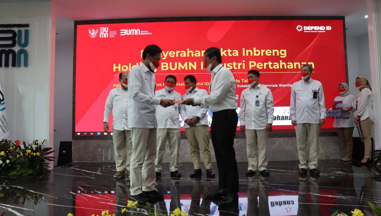 Akta Inbreng Ditandatangani, PT Len Industri Resmi Nakhodai Holding BUMN Industri Pertahanan Defend ID